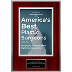 Newsweek award 2024 for best plastic surgeons breast augmentation